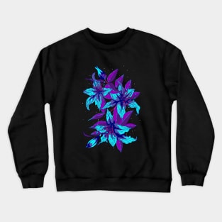 Lily Flower Crewneck Sweatshirt